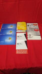 ★☆WindowsＸＰファーストステップガイド　officeソフト2002、2003、2013　パワポ2007　動作未確認　ジャンク☆★