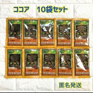 10袋セット エステプロ・ラボ プロテインナチュラ グランプロ（ココア）お試しに