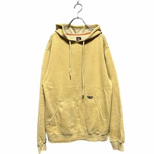 ●洗濯プレス済み● VOLCOM ボルコム フェードイエロー スウェットパーカー フーディー sizeS【1776】