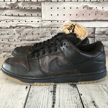 【希少/初期ダンクSB】'03年製 NIKE DUNK LOW PRO SB "Ostrich" US9.5(27.5cm) 未使用品 オーストリッチ 304292-003 Fat Tongue_画像1