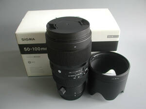 美品　シグマ SIGMA 50-100mm F1.8 Art Canon EFマウント