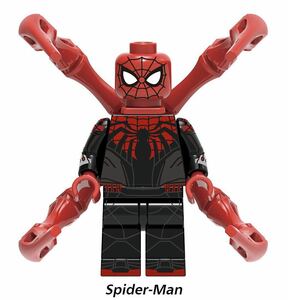 1 体　　スパイダーマン　ミニフィグ ブロック　LEGO レゴ　互換　ミニフィギュア　ea