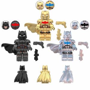 即納 3体セットバットマン　ブロック ミニフィグ レゴ LEGO 互換 ミニフィギュア　er 1