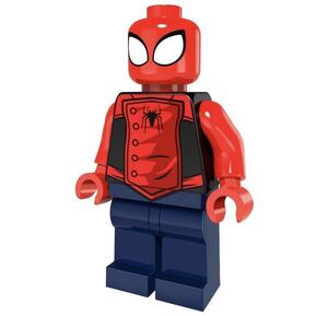 1体　マーベル　アベンジャーズ　スパイダーマン　ミニフィグ ブロック LEGO レゴ　互換 ミニフィギュア eb