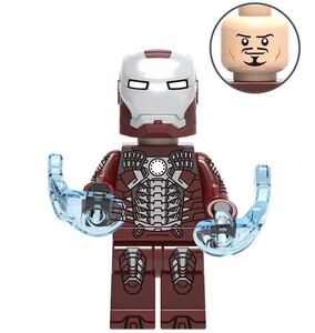 1体 アイアンマン マーベル アベンジャーズ　ミニフィグ LEGO 互換 ミニフィギュア 2h sd2