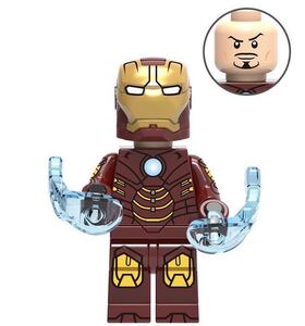 1体 アイアンマン マーベル アベンジャーズ　ミニフィグ LEGO 互換 ミニフィギュア　sd 2