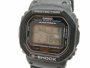 1円◇稼働◇　カシオ　DW-5600E　G-SHOCK　ブラック　クオーツ　メンズ　腕時計　　J54002