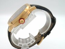 1円◆稼働◆　オロビアンコ　OR0078　　ネイビー　クオーツ　メンズ　腕時計　　M021_画像3