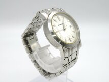 1円◆稼働◆　バーバリー　BU1351　　シルバー　クオーツ　レディース　腕時計　　L919_画像4