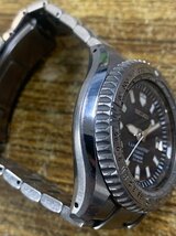 ☆1円◆稼働◆　セイコー　ランドマスター　8L35-00A0　ブラック　自動巻き　メンズ　腕時計　　N459_画像3