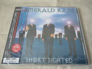 EMERALD RAIN Short Sighted ’03 新品未開封 カナダ メロディアス・ハード Harem ScaremのDrのDarren Smith加入 ボーナストラック