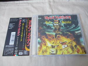 IRON MAIDEN Holy Smoke ’90 ３曲入りマキシ・シングル ピクチャーCD カヴァー２曲収録