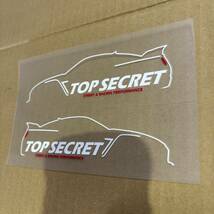 TOP　SECRET　トップシークレット　ステッカー　R35ステッカー_画像3