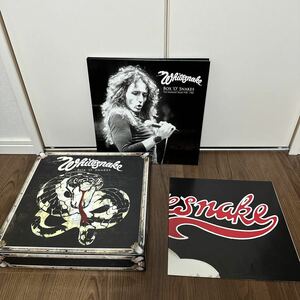  rare poster attaching 9CD+DVD+7inch+BOOK!! WHITESNAKE white Sune ikTHE SUNBURST YEARS 1978-1982 SNAKEBOX1 record western-style music limitation record 