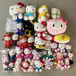 サンリオ キティちゃん ハローキティ ぬいぐるみ クッション まとめ売り /Sanrio Hello Kitty フコク生命 フリュー まとめて 大量 処分