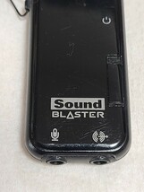 USBオーディオインターフェース　Sound Blaster X-Fi Go! Pro　本体のみ　動作確認済み_画像2