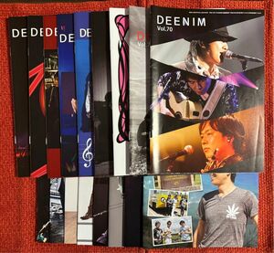 DEEN [DEEN IDENTIFICAL MAGAZINE] Vol.70〜Vol.86 (16冊) ※おまけ付き