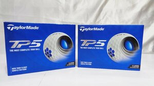 新品未使用■テーラーメイド TP5 ボール ホワイト ■2ダース
