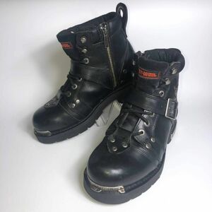 【Bランク　Harley Davidson Boots ハーレー　ダビッドソン　ブーツ　ハイカット　26.5 US8.5 