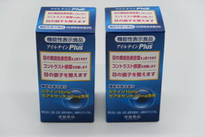 眼のサプリメント【未開封】常盤薬品工業 アイルテインPlus　60粒入り×2箱