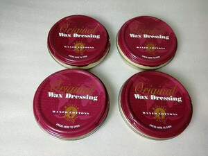 British Millerain Wax Dressing wax dressing (40ml)×4 can * Mira lane li proof for * Britain made ⑧