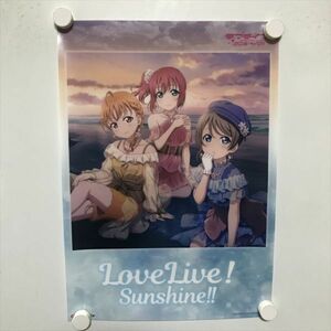 A69463 ◆ラブライブ サンシャイン A3サイズ クリアポスター 送料350円 ★何点買っても送料350円★