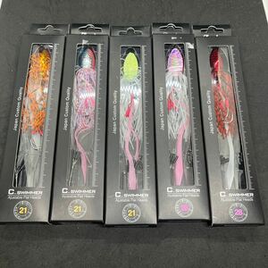 ５つセット！Zeake ジーク コメットスイマー 21g 28g