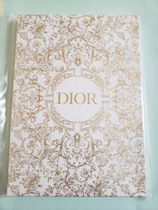 新品★Dior ディオール オリジナル ノート♪ノベルティ★非売品