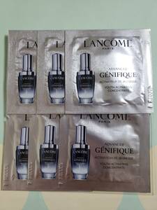  new goods *LANCOME Lancome jenifik advanced N< beauty care liquid >* sample 6 piece 