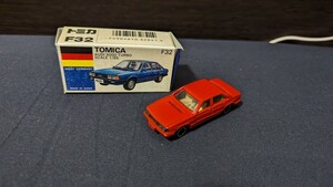 F32 Audi 5000ターボ 輸入 Pocket CARS トミカ 青箱 日本製 アウディ turbo