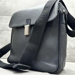 1円■最高級■ ルイヴィトン LouisVuitton メンズ タイガ ヤランガ ショルダーバッグ メッセンジャー サコッシュM30822 斜め掛け 鞄 本革