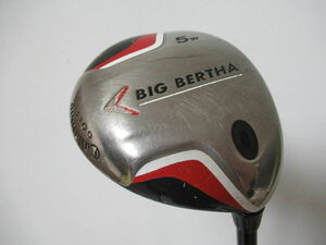 ★Callaway キャロウェイ BIG BERTHA フェアウエイウッド 5W 純正カーボンシャフト J196　★レア★激安★中古★　★