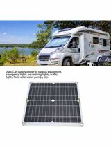 200W ソーラーパネル、車小屋のための200Wソーラーパネルスリムデザイン防水軽量ソーラーパネル_画像4