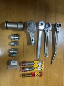 TONE ラチェットレンチ モンキースパナ モンキーレンチ 工具 KTC ラチェットハンドル TOOL KYOTO SANKI 工具セット