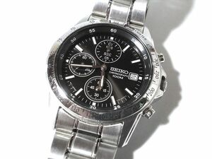 【Ki2☆】SEIKO/セイコー◇SelectionChronograph/7T92-0DW0/SBTQ041◇2018年製♂1/20秒クロノ/展示品