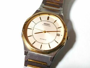 【Yu4☆】SEIKO/セイコー◇LASSALE/ラサール/5932-7069/HDY36M◇1991年製♂6石クオーツ/デイト/美品