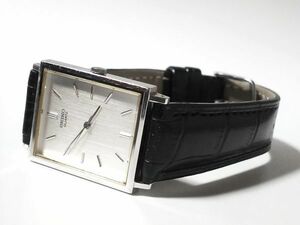 【Sr3】SEIKO/セイコー◇Chariot/シャリオ/2C21-5180/CYJ020◇1984年製♂3針クオーツ/新品ベルト/美品