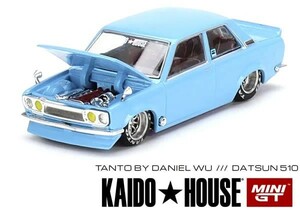 MINI GT 1/64 ダットサン 510 ストリート Tanto V2 KAIDO★HOUSE (左ハンドル) (KHMG042)