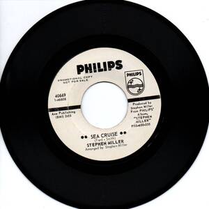 Stephen Miller 「Sea Cruise/ It's A Fact Of Life」米国盤プロモ用EPレコード