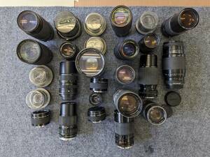 ジャンク まとめて 大量 色々 フィルムカメラ レンズ #J0210-7