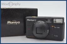 ★良品★ マミヤ Mamiya U 35mm F2.8 元箱、使用説明書、ストラップ、ハードケース付属 #tk2115_画像1