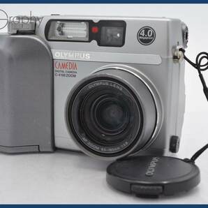 ★良品★ オリンパス Olympus CAMEDIA C-4100 ZOOM 3x 前キャップ付 #tk2119の画像1