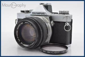★特別特価★ オリンパス Olympus OM-1N + ZUIKO MC AUTO-S 50mm F1.4 レンズフィルター付 #tk2188