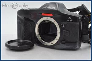 ★実用美品★ ミノルタ MINOLTA α9xi ボディキャップ、ストラップ付属 ★完動品★同梱可 #tk2356