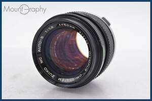 ★良品★ オリンパス Olympus ZUIKO MC AUTO-S 50mm F1.4 ★完動品★同梱可 #tk2390