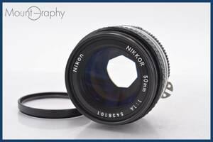 ★極上美品★ ニコン Nikon NIKKOR 50mm F1.4 Ai-S レンズフィルター付 ★完動品★ 同梱可 #tk2411