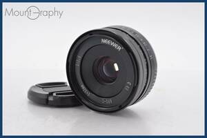 ★極上美品★ NEEWER 32mm F1.6 前キャップ付 ソニーEマウント ★完動品★ 同梱可 #tk2440