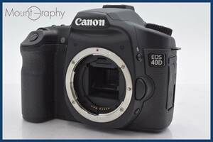 ★極上美品★ キヤノン Canon EOS 40D バッテリーのみ付属 ★完動品★ 同梱可 #tk2467