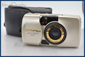 ★極上美品★ オリンパス Olympus μ mju ZOOM 105 DELUXE 38-105mm ストラップ、ソフトケース付属 同梱可 #tk2599