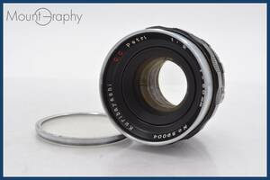 ★実用美品★ ペトリ Petri Kuribayashi C.C. 50mm F2 レンズフィルター付 ★完動品★ 同梱可 #tk2629